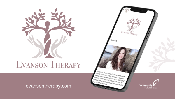 Digital Service Squad designs logo and branding for Canadian Certified Counsellor, Evanson Therapy